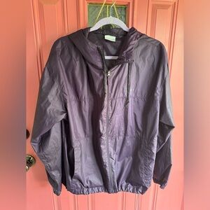 Columbia XL purple windbreaker/raincoat